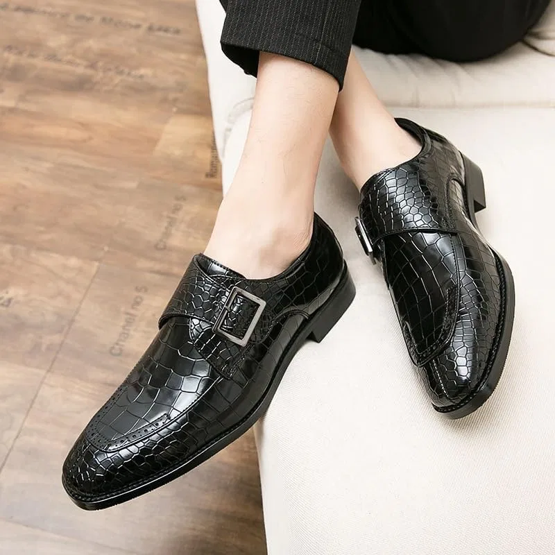 Мужские лоферы, кожаные, Tassel Comfort Loafer, черный UOPYNE — фото 4