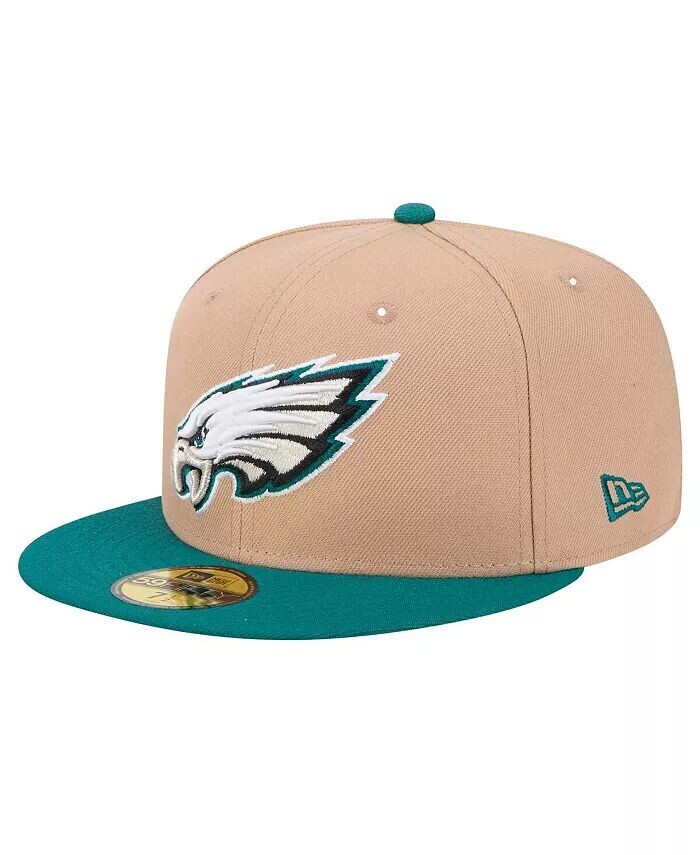 

Мужская светло-коричневая шляпа Philadelphia Eagles Logo Main 59FIFTY Fitted Hat New Era
