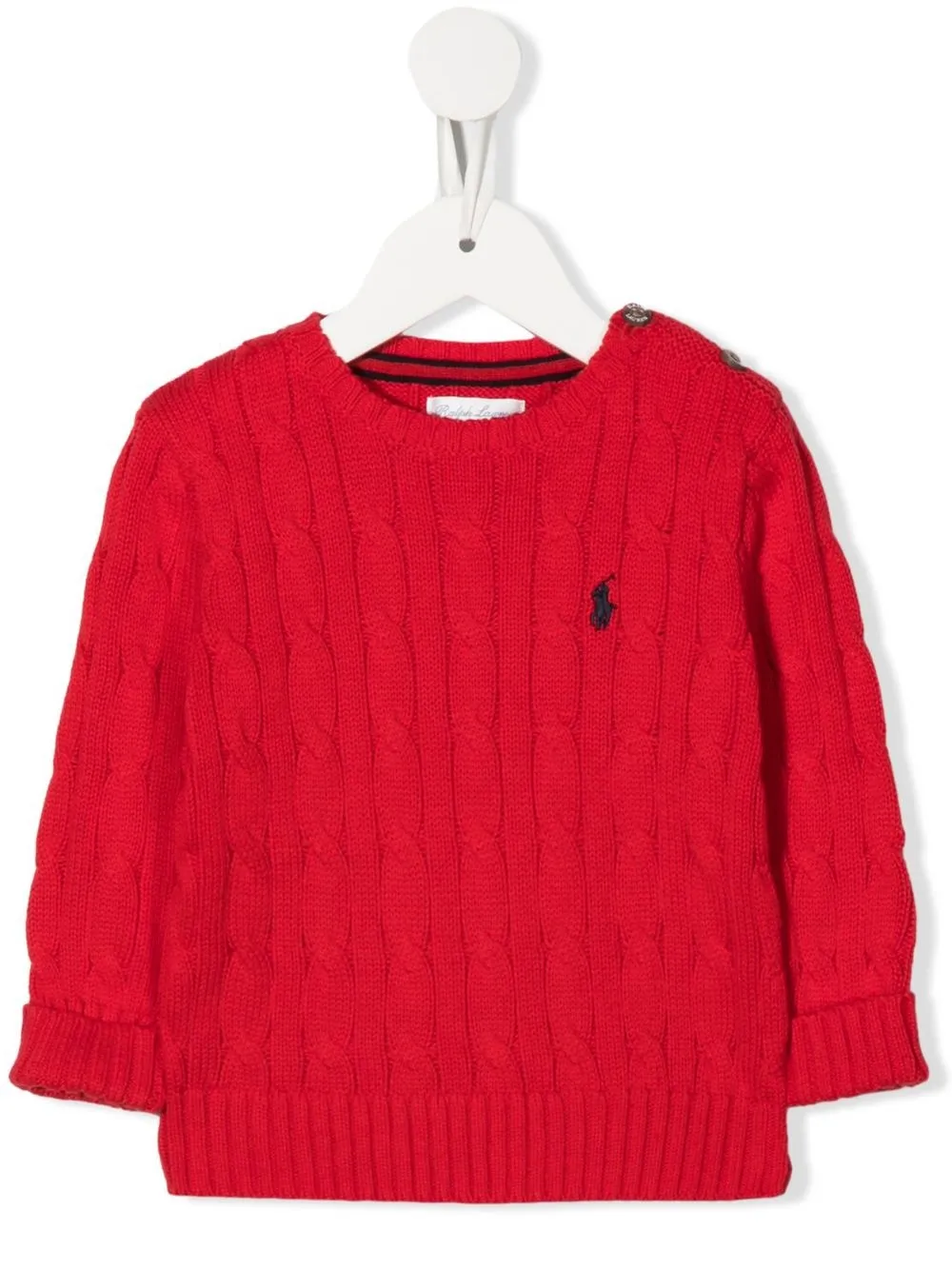 

Джемпер с вышивкой POLO RALPH LAUREN KIDS, красный