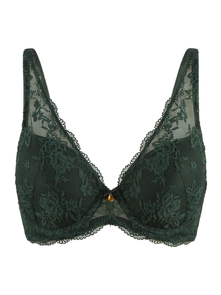 

Бюстгальтер на косточках Linga Dore, темно-зеленый