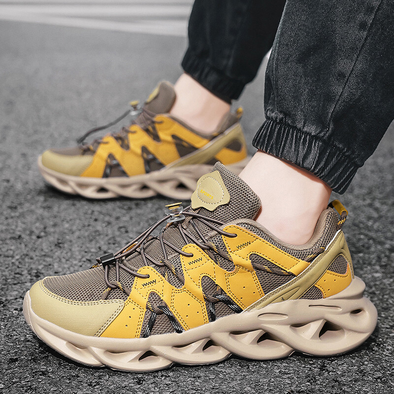 Кроссовки мужские Lifestyle Shoes Men Low-Top Grumpy Ram, цвет Ginger Yellow — фото 4