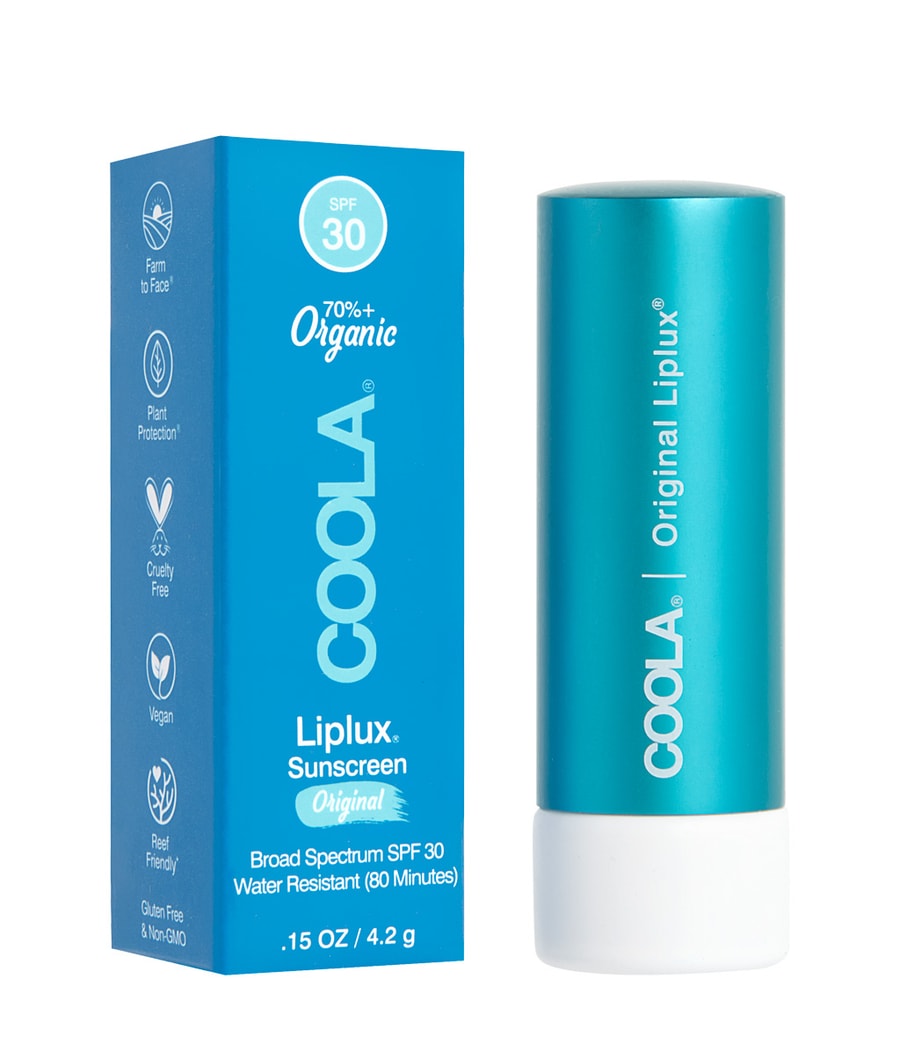 

Бальзам для губ COOLA Liplux Original SPF 30, Transparent, 4g