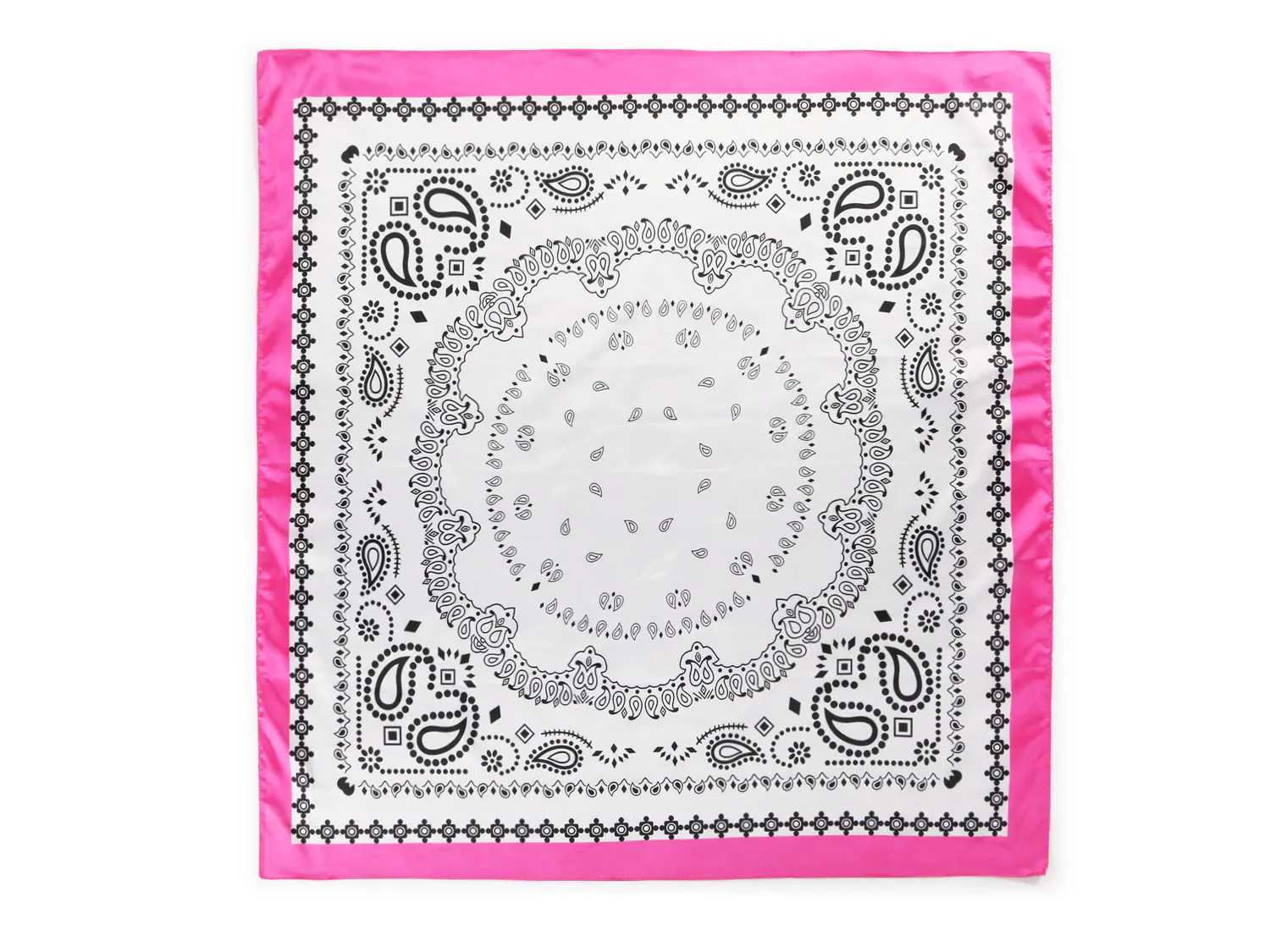

Шарф Bandana Scarf Kelly & Katie, цвет white_black_hotpinkpaisleyprint