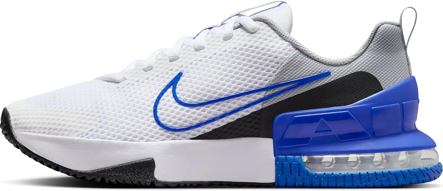 Кроссовки Nike Air Max Alpha Trainer 6 для тренировок, мужские, модель FQ1833, белый/черный/синий/серый