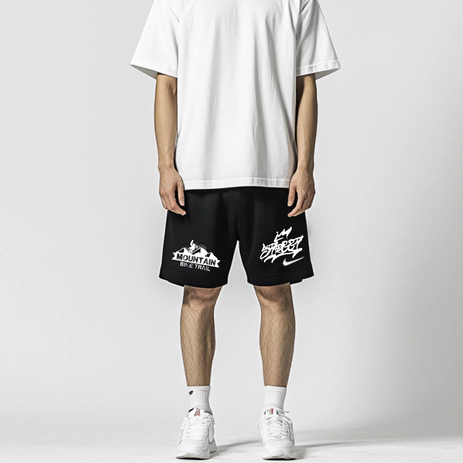 Шорты повседневные Dri Fit черные Nike — фото 4