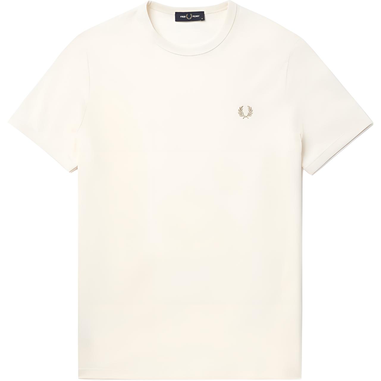 

Футболка мужская айвори FRED PERRY, слоновая кость, Бежевый, Футболка мужская айвори FRED PERRY, слоновая кость