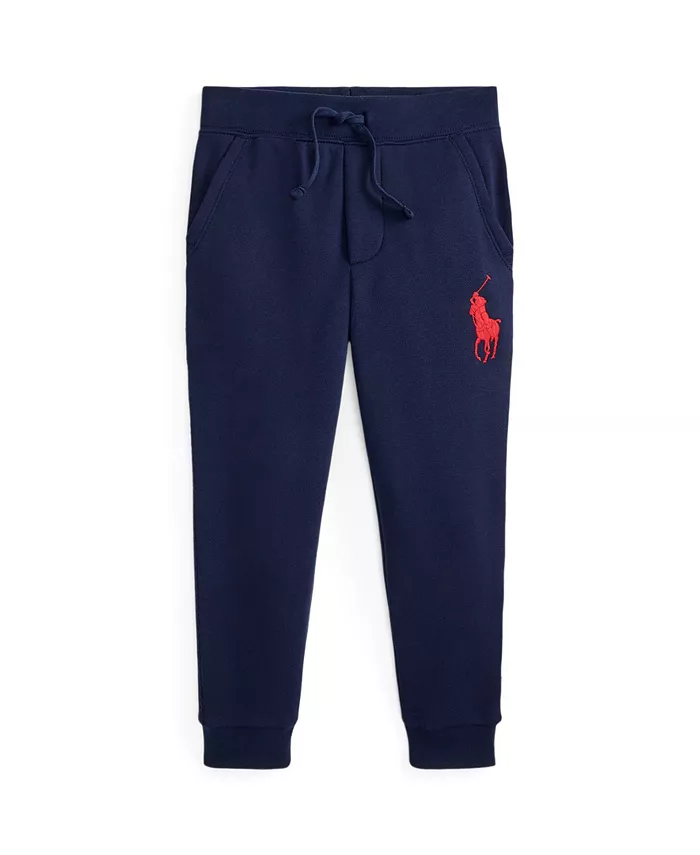 

Детские и мальчиковые утепленные спортивные брюки Big Pony Polo Ralph Lauren, синий