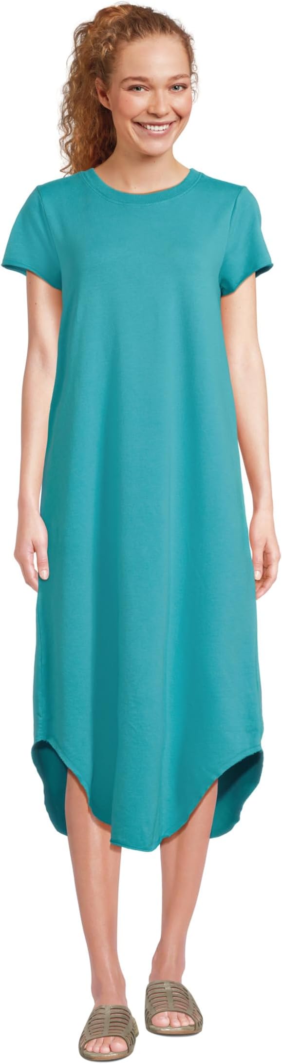 

Женское платье макси с короткими рукавами и круглым вырезом Mod-o-doc, Belize