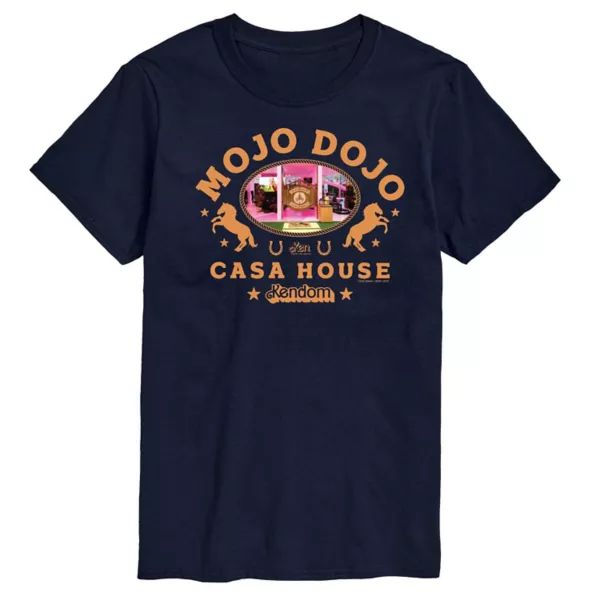 

Футболка с рисунком из фильма «Большой и высокий» от Mojo Dojo Casa House Barbie, синий