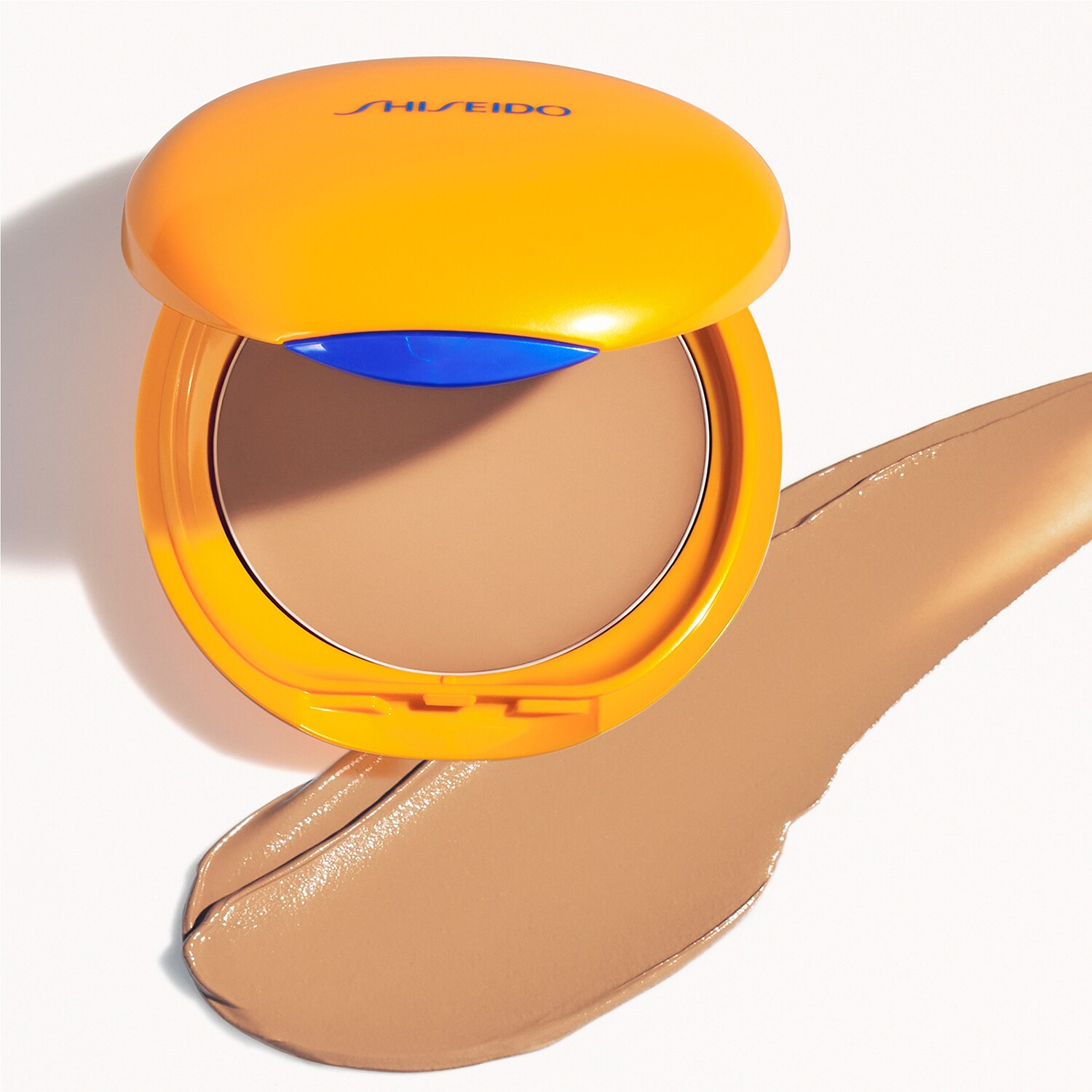 Тональная основа Tanning Compact Shiseido, Natural (12g) — фото 4