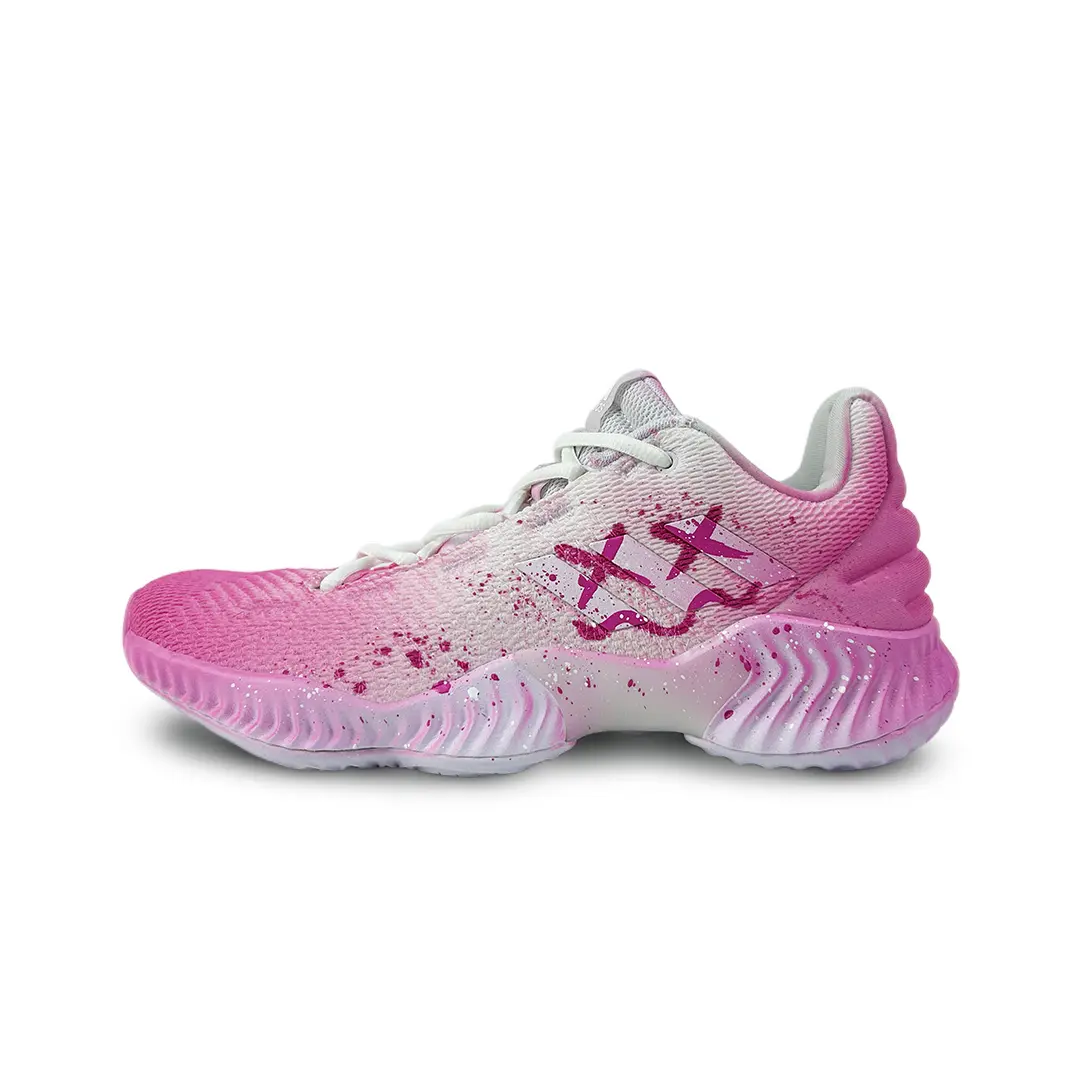 

Adidas Баскетбольные кроссовки Pro Bounce 2018 Low Top, мужские, розовые