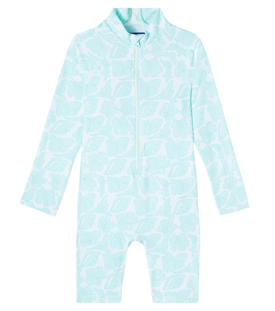 

Купальник рашгард с морскими ракушками Vilebrequin Kids, Blanc