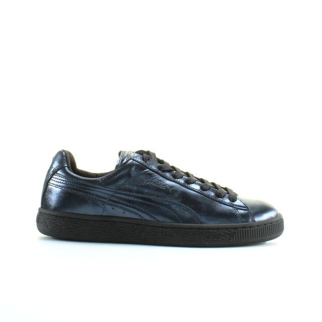 

Женские кожаные поилки Basket Crepers и шнурованные 362057 02 Puma, черный