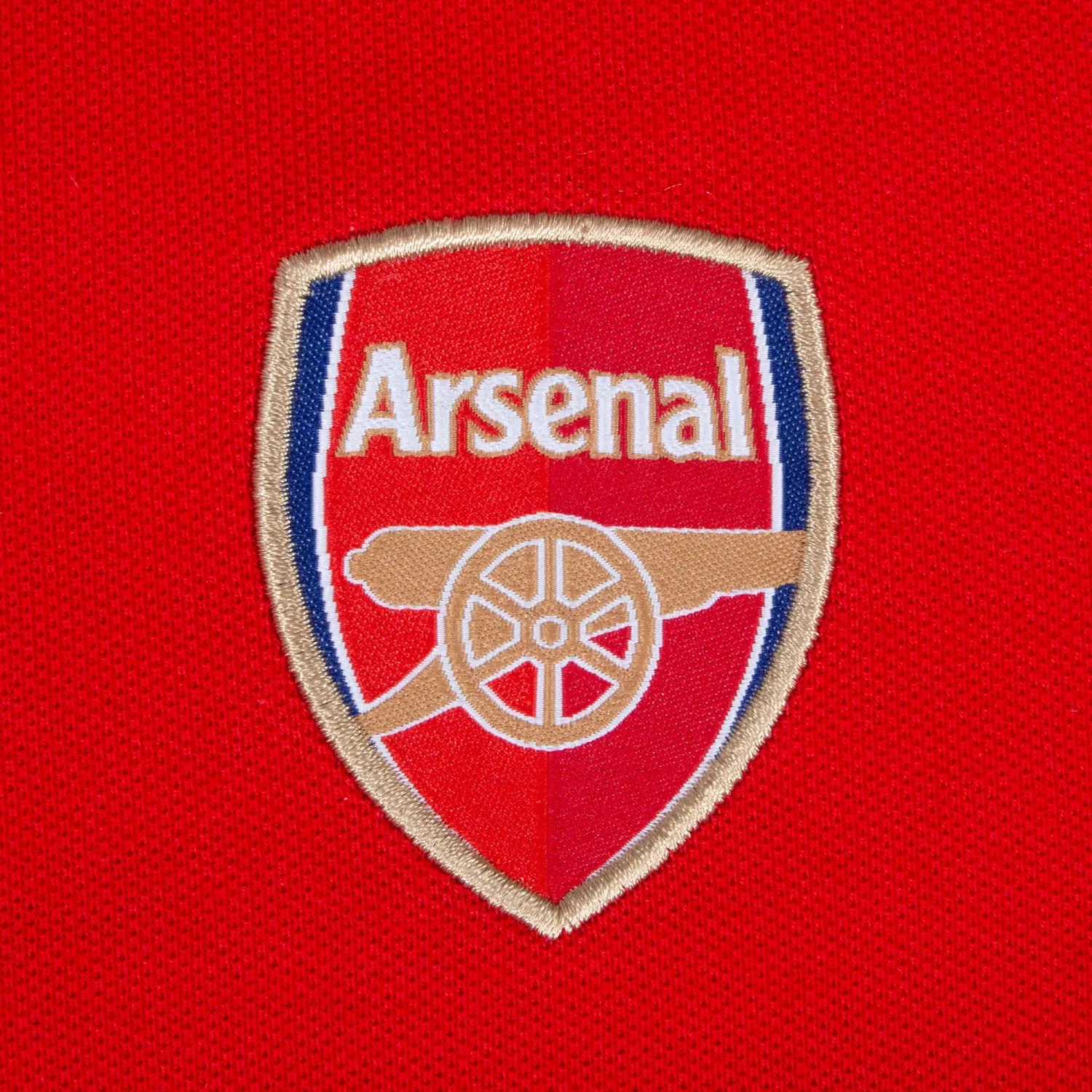 Детское поло Arsenal FC с вышивкой, красный — фото 3