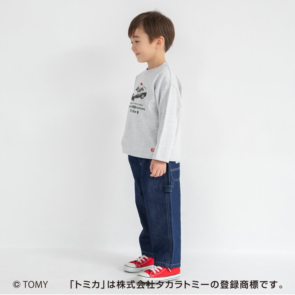 Футболка с длинными рукавами с принтом TOMICA/Tomica* Branshes, Heather Gray — фото 4