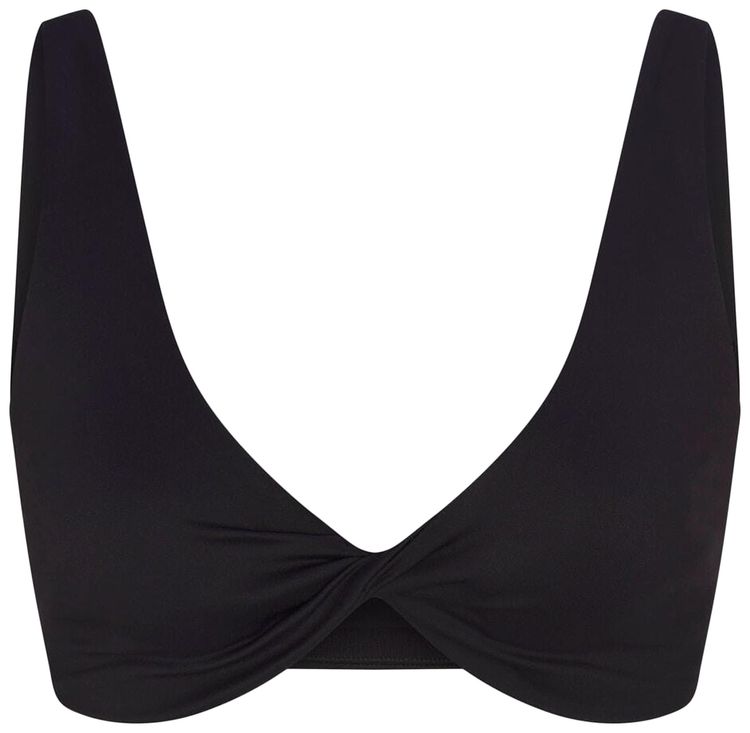 

Бюстгальтер NikeSKIMS Matte Twist-Front Bra, черный