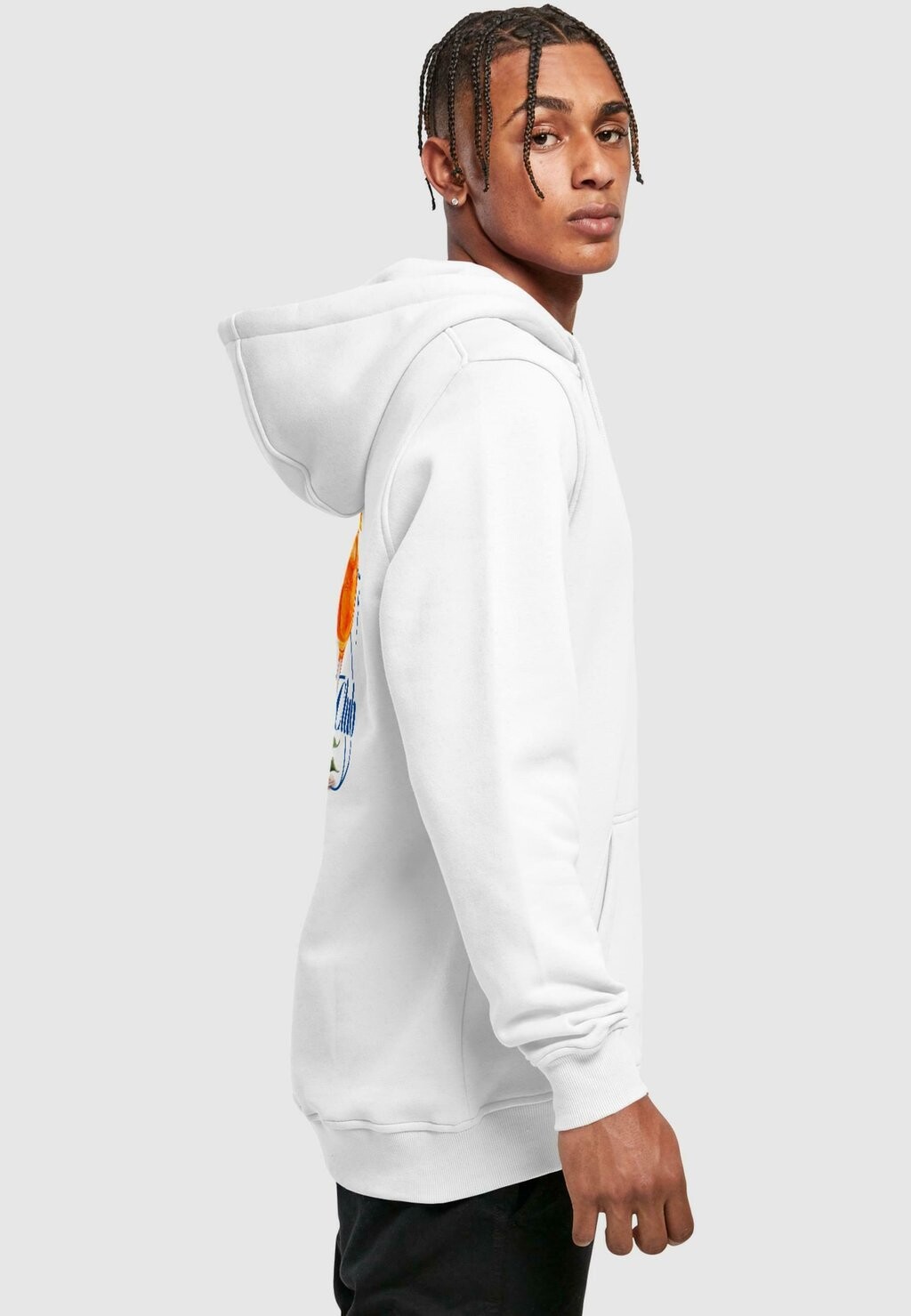 

Толстовка с капюшоном A S CLUB Mister Tee, белый