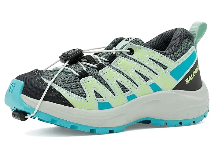 Кроссовки для бега Xa Pro V8 Salomon Kids, North Atlantic/Metal/Blue Curacao