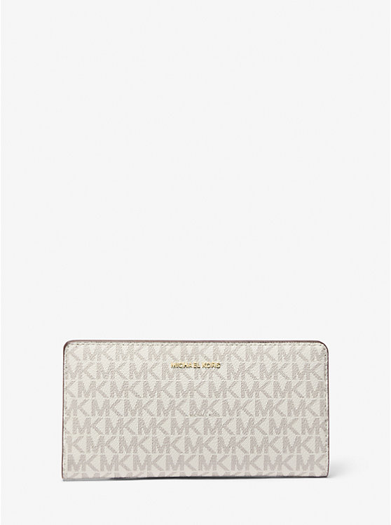 

Большой кошелек Bryant с фирменным логотипом на кнопке Michael Kors, Vanilla/Acorn