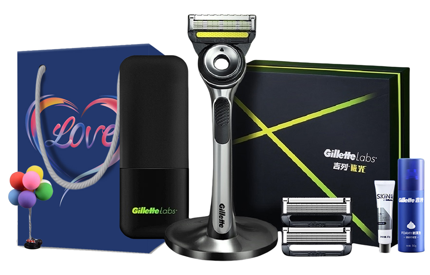 

Набор бритв Aurora Knife Manual с пятью лезвиями Gillette