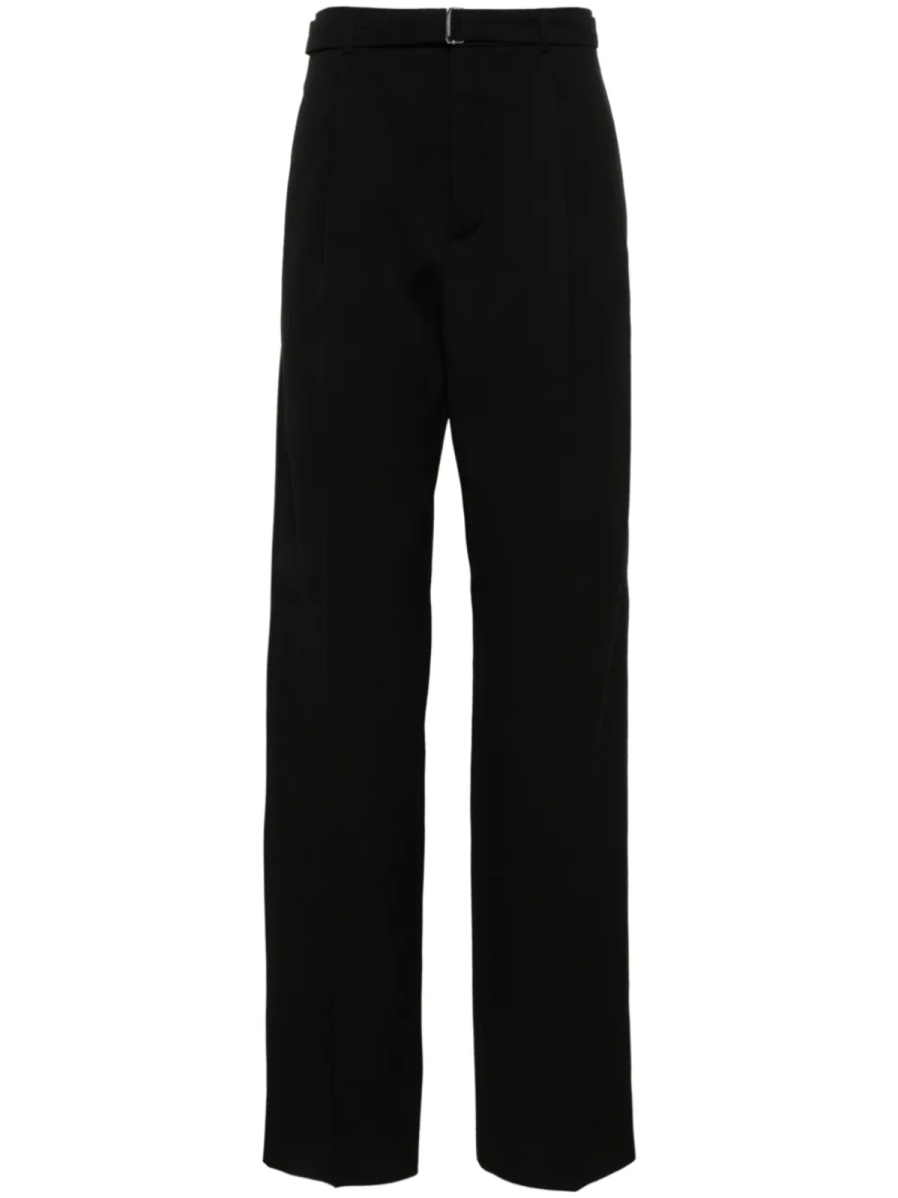 

Lanvin шерстяные брюки со складками, черный