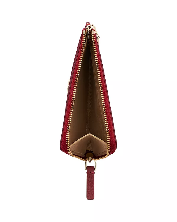 Кошелек из зернистой кожи высшего качества Marc Jacobs, красный — фото 2