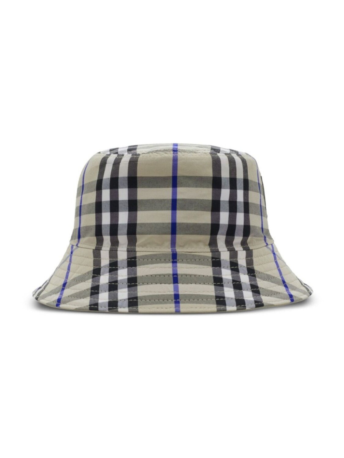 

Burberry Kids двусторонняя шляпа-ведро с узором в клетку, зеленый