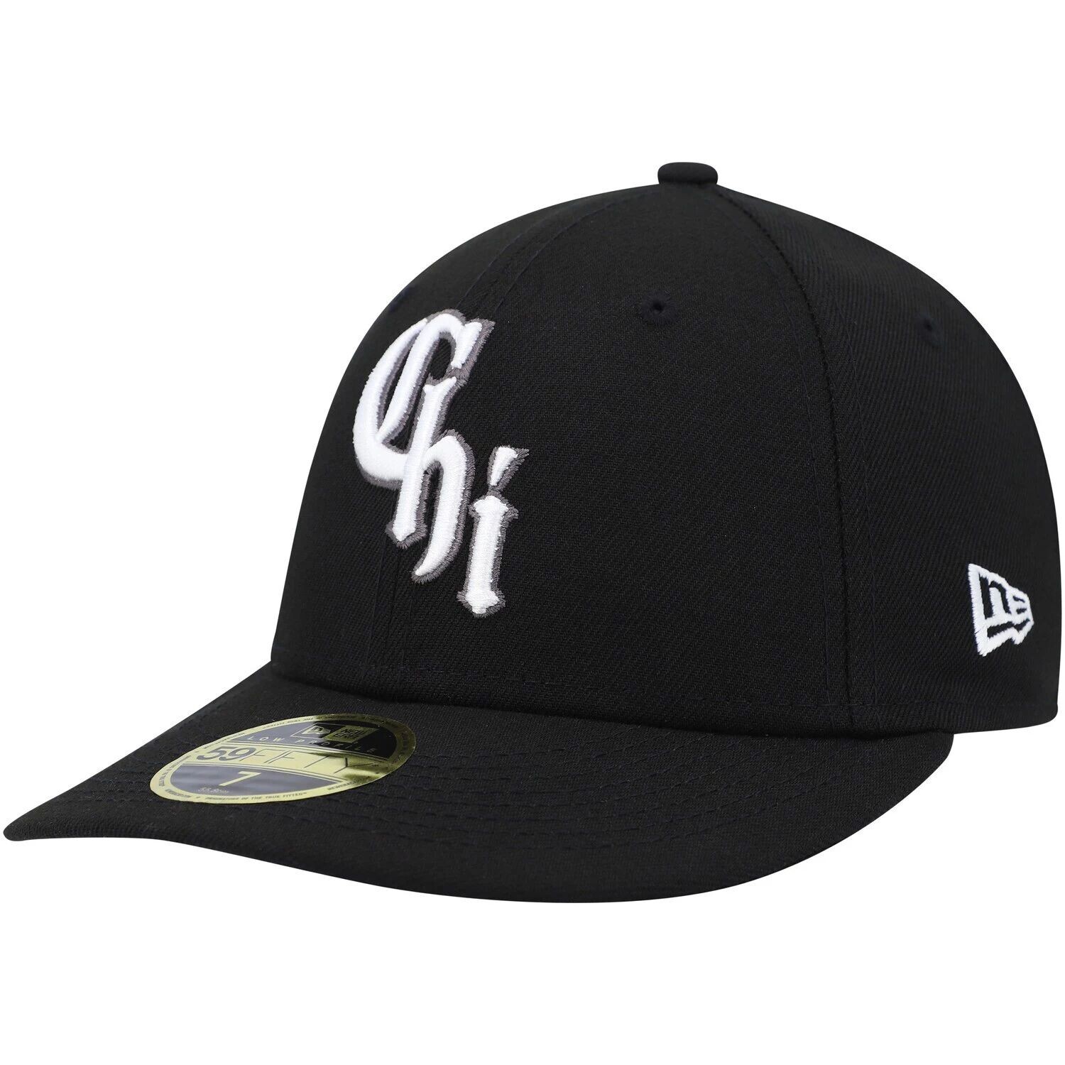 

Мужская приталенная кепка New Era Black Chicago White Sox City Connect 59FIFTY