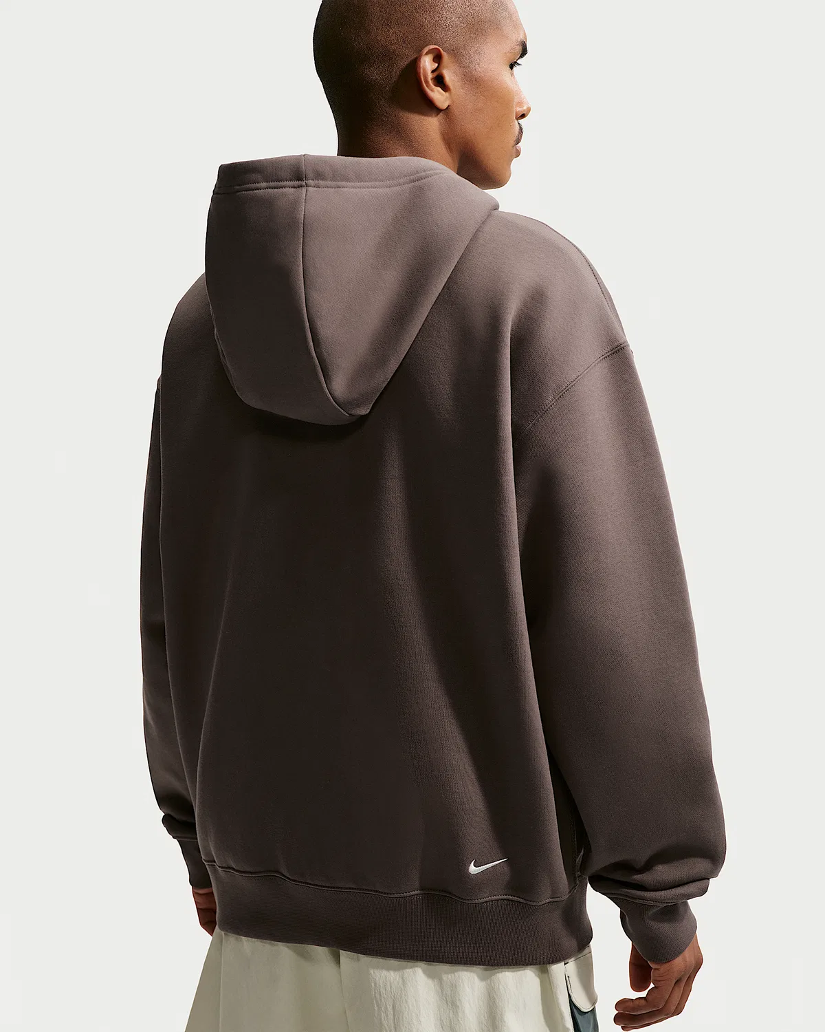 Пуловер худи Nike ACG "Tuff Fleece", Ironstone/Mink Brown/Summit White — фото 2