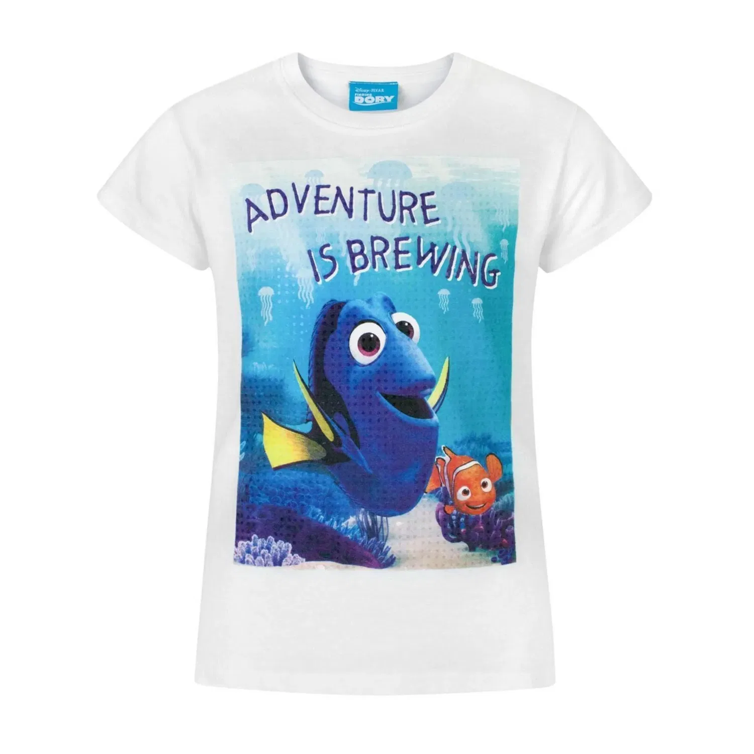 Футболка детская Finding Dory, Disney, белый