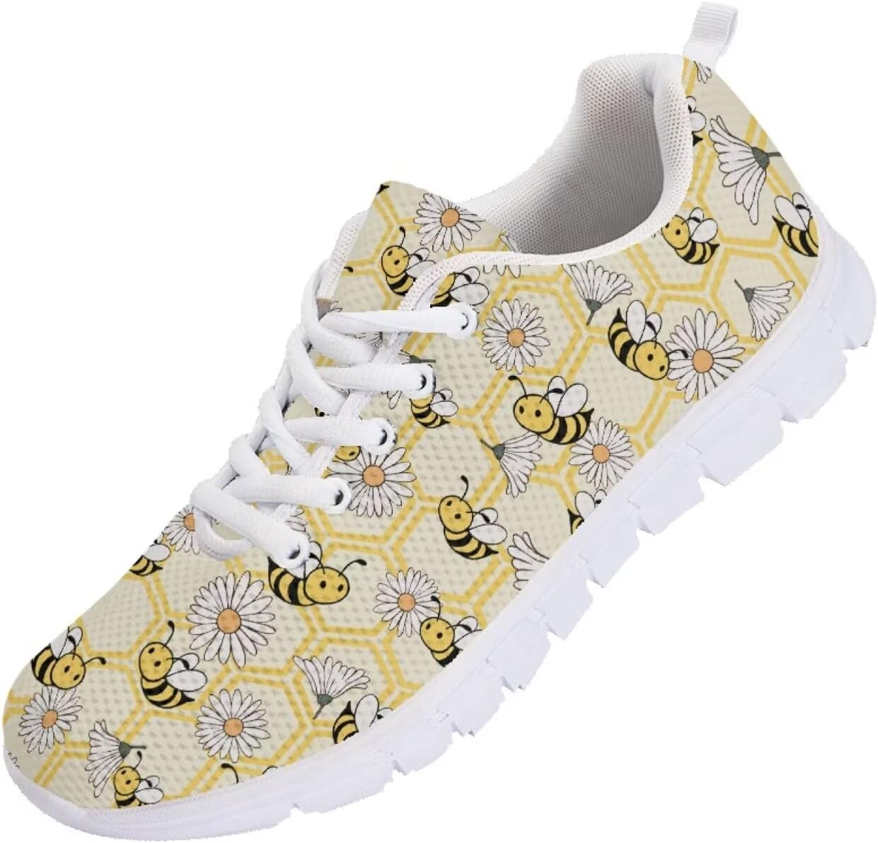 

Кроссовки Funnydude Funny Print для мужчин, дышащие, легкие, противоскользящие, для бега, тренировок и путешествий, Bee