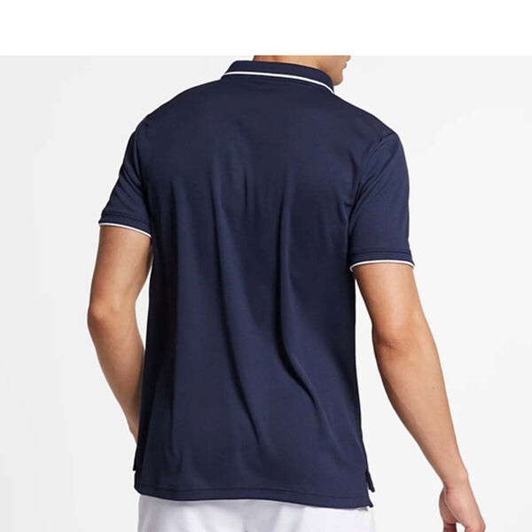 Футболка Court Dri Fit Quick Dry Polo мужские Nike, синий — фото 4