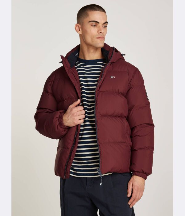 

Пуховик Regular fit Tommy Jeans, красный