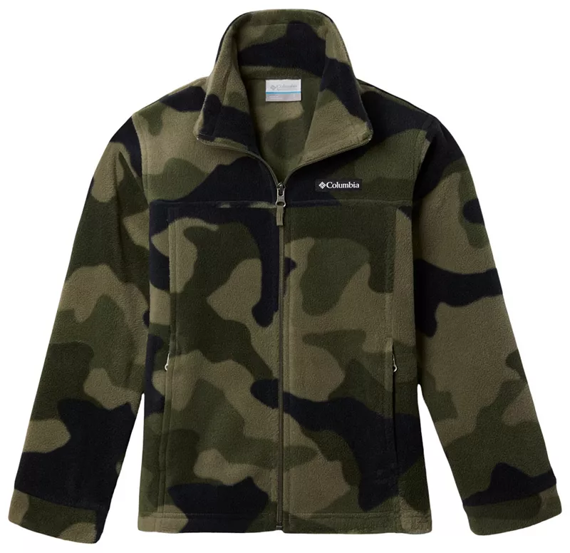 

Флисовая куртка Columbia для мальчиков Zing III, цвет Stone Green Mod Camo