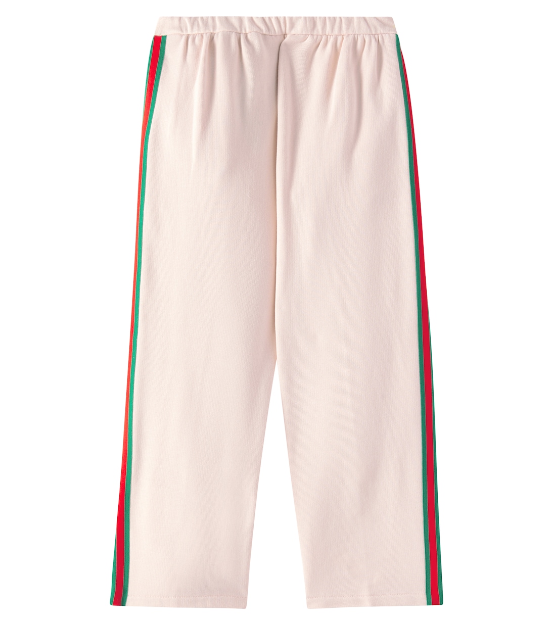 

Веб-хлопковые спортивные брюки Gucci Kids, Rose Water/MC