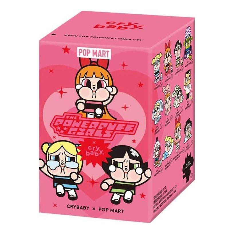 

Фигурка Pop Mart x Powerpuff Girls CryBaby Vinyl Figures Sealed Case (1 Blind Box)