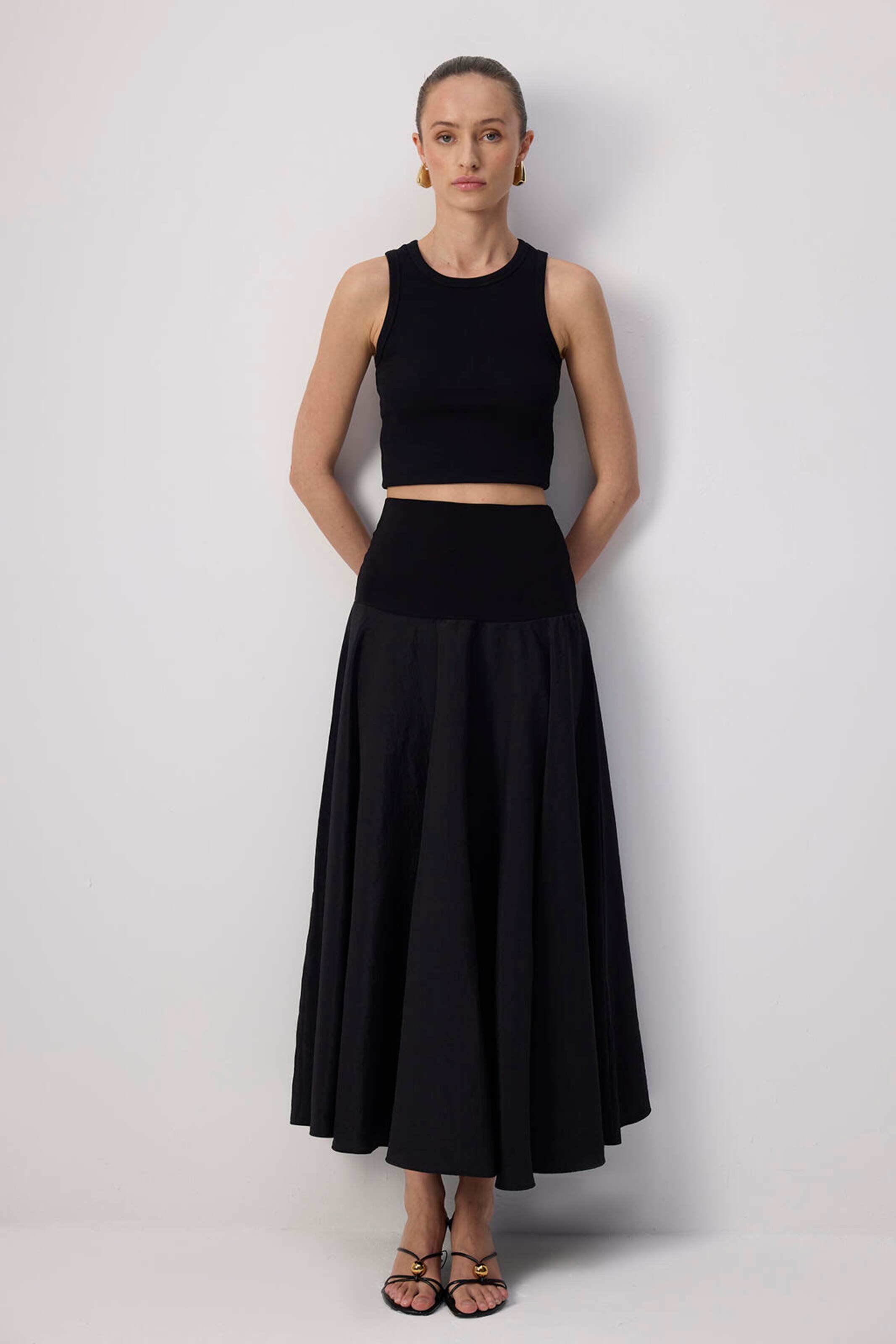 

Touche Prive Юбка в черном цвете