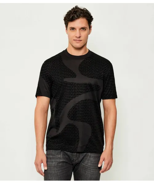 

Футболка Regular fit Emporio Armani, черный