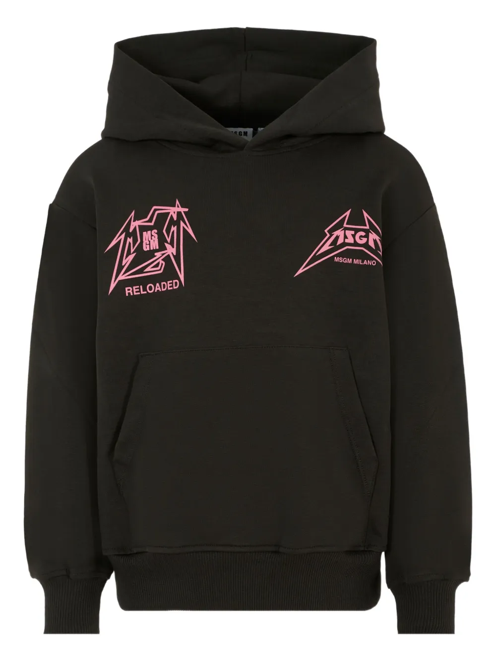 

Толстовка с графическим принтом MSGM Kids, черный