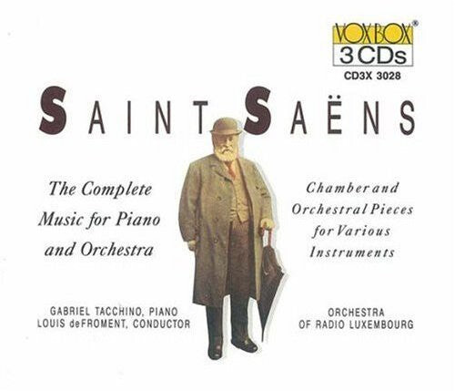 

CD диск Saint-Saens / Tacchino / Ricci: Complete Music For Piano & Orchestra