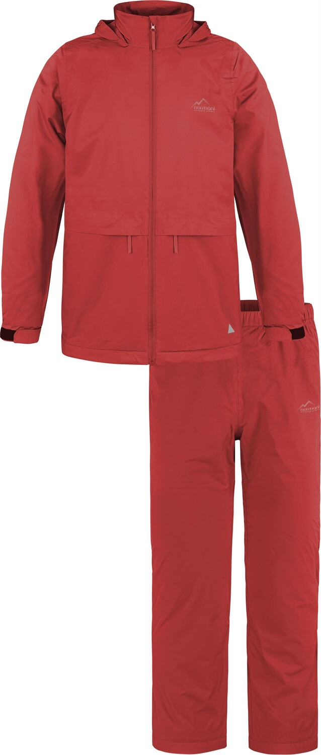 

Дождевик Normani Outdoor Sports Kinder Sommer und Regenhose, красный