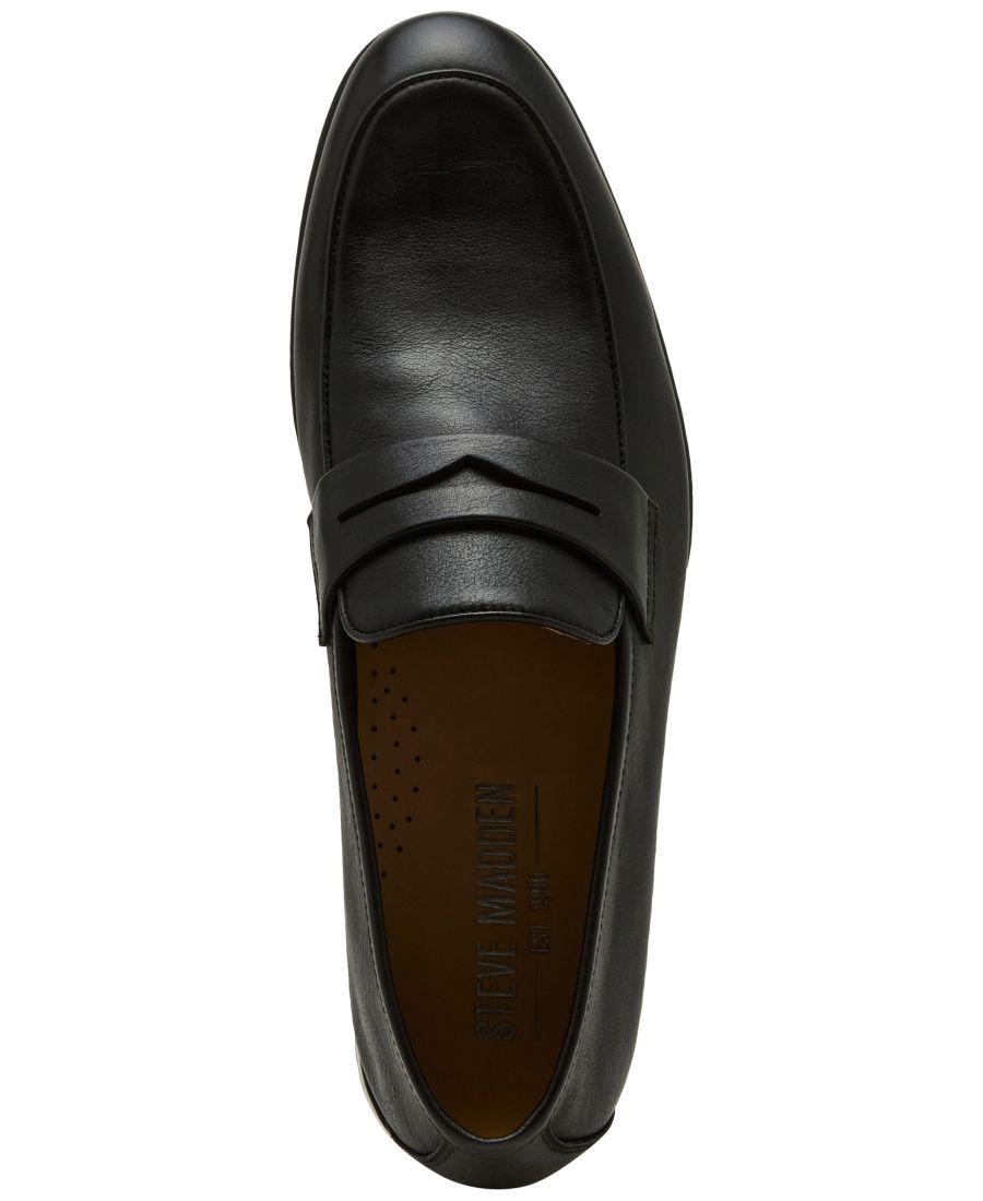 Мужские лоферы Belem без шнурков Steve Madden, Black — фото 4