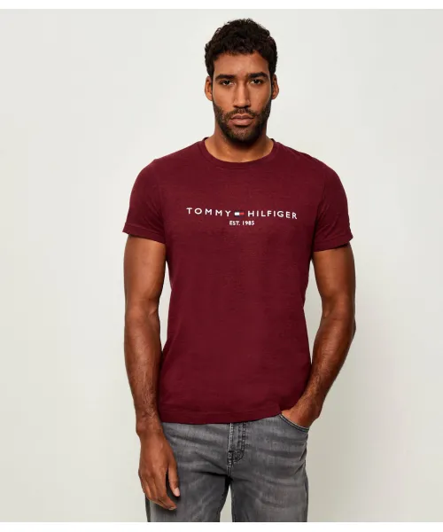 

Футболка Slim fit Tommy Hilfiger, красный