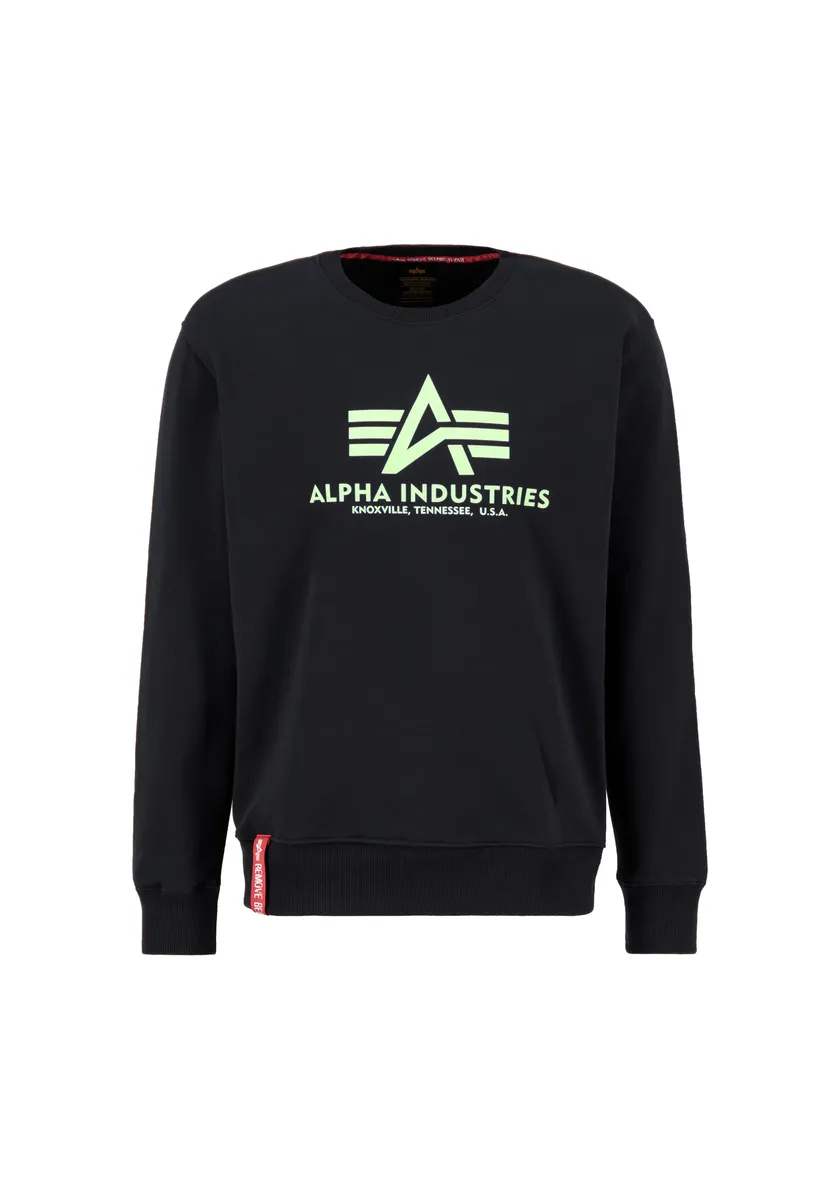 

Свитер Alpha Industries " Alpha Industries Мужчины - Толстовки Базовый криптонитовый свитер", черный