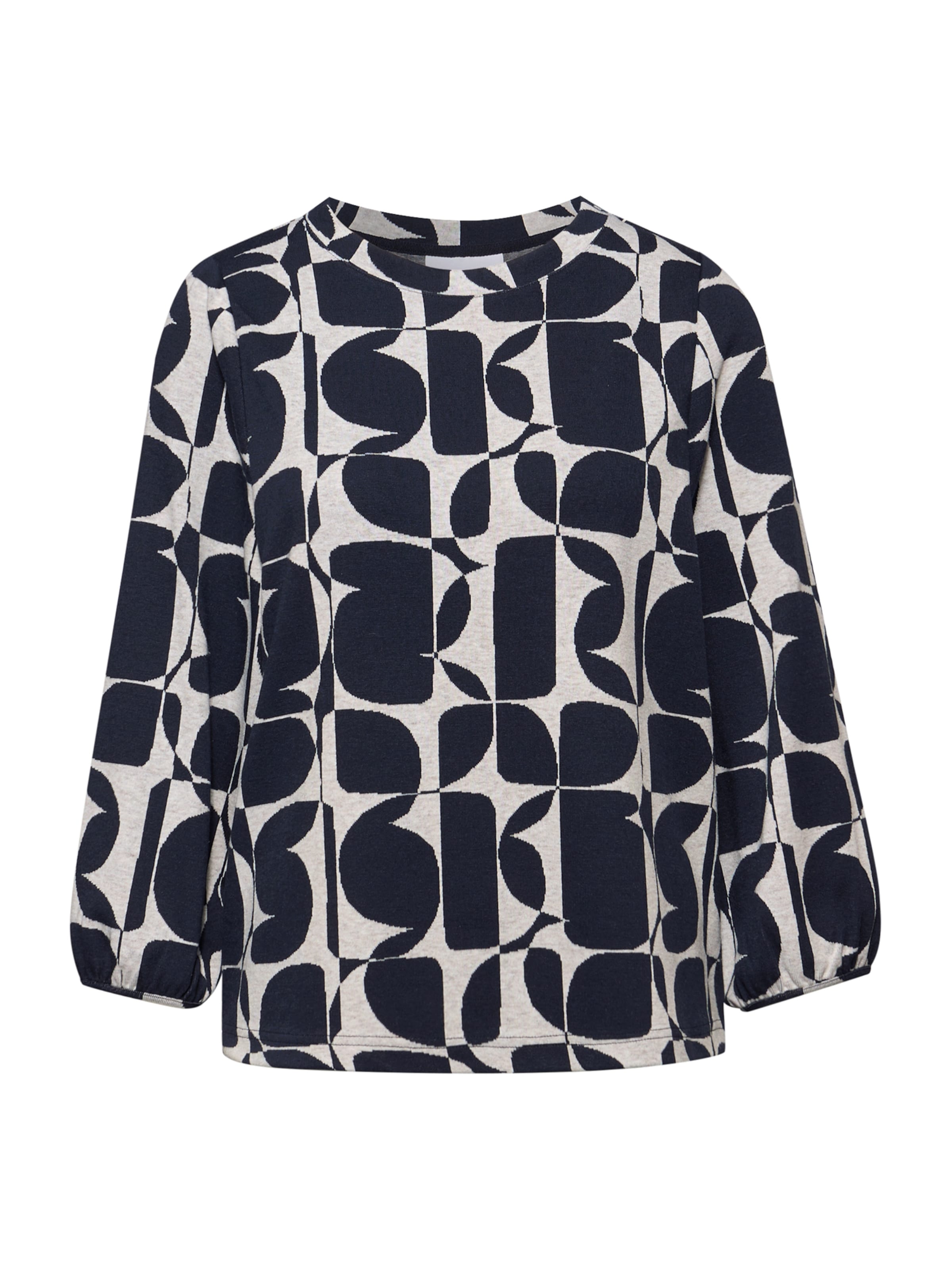 

STREET ONE Лонгслив в темно-синем цвете