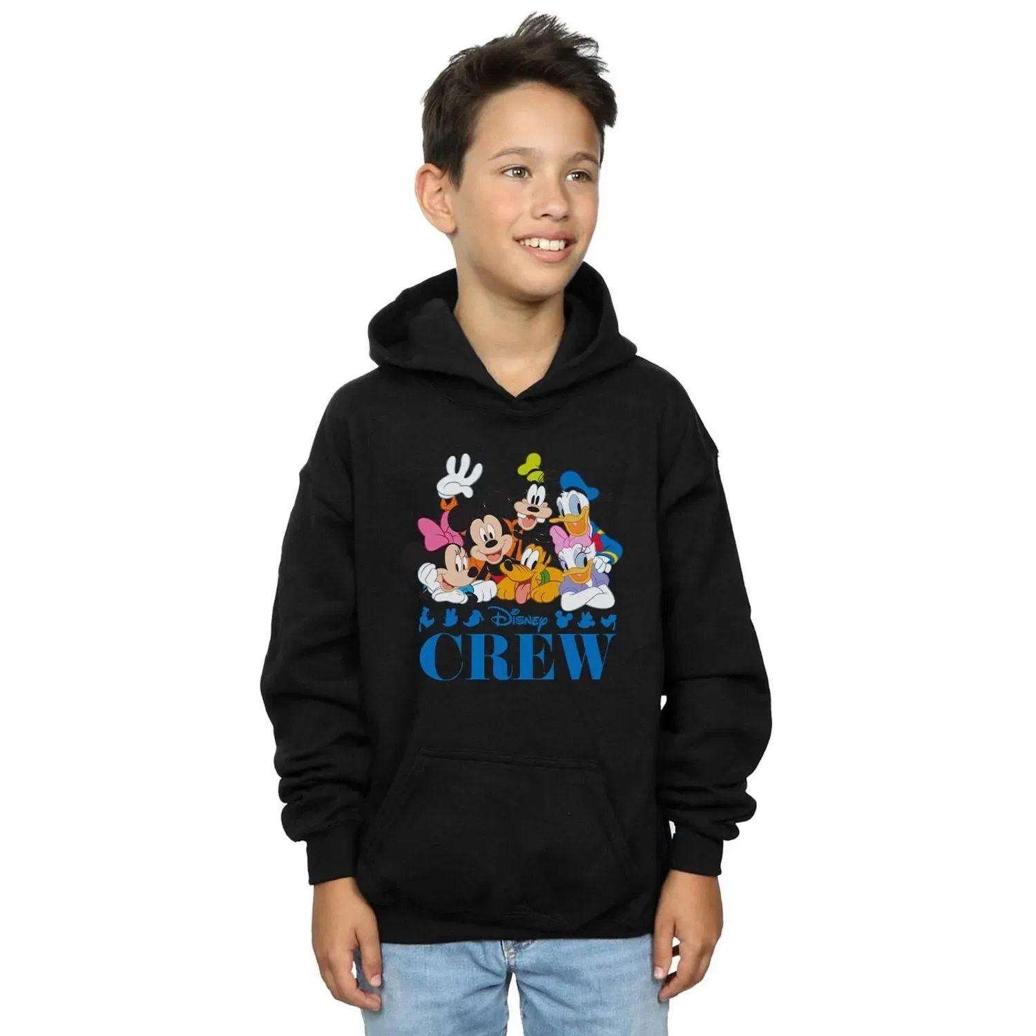 Худи для мальчиков Mickey Mouse Friends, Disney, черный