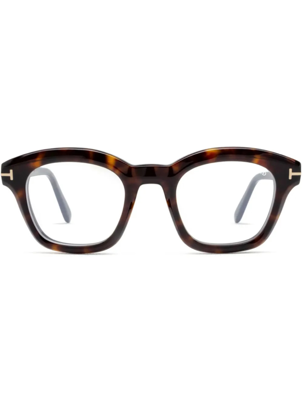 

TOM FORD Eyewear очки в квадратной оправе, коричневый