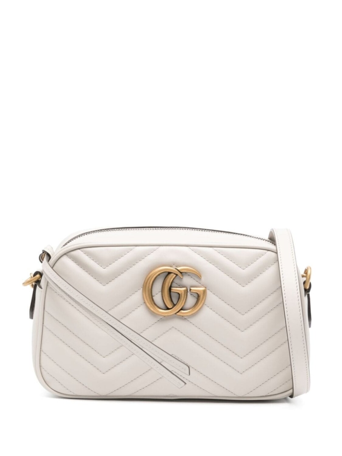 

Маленькая сумка Gucci GG Marmont, серый