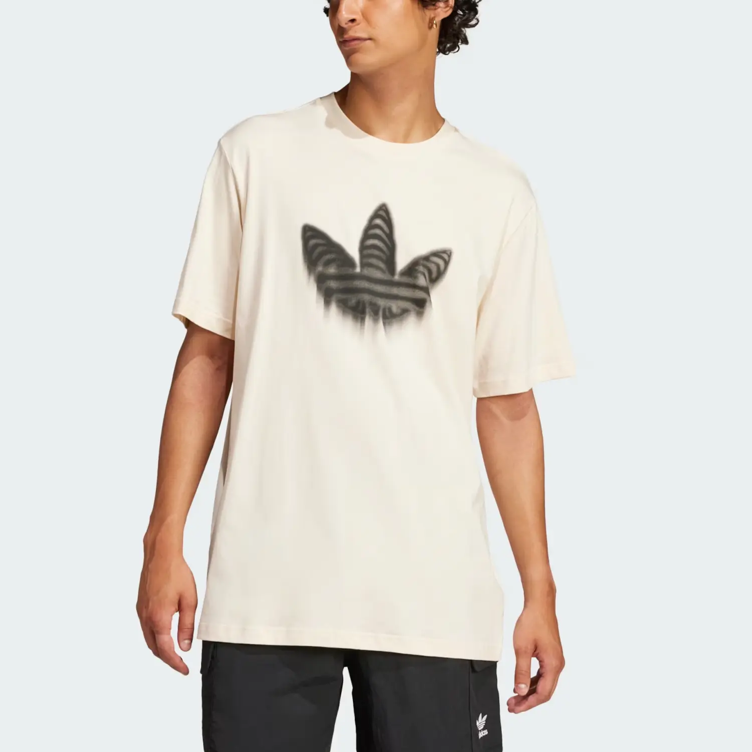 Футболка Skeleton Trefoil Adidas Originals, белый — фото 2