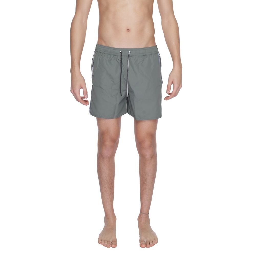 

Зеленый полиэстеровый купальник Emporio armani underwear